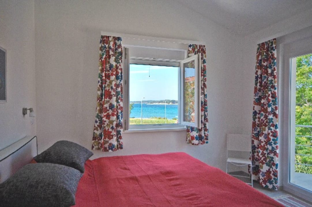 Boxspringbetten am Badestrand Strandvilla Aurora