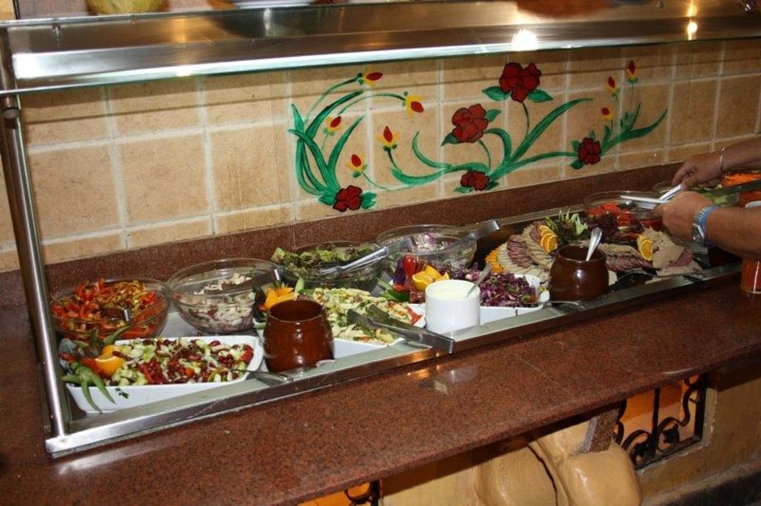 Salat-Büffet Pickalbatros Alf Leila Wa Leila Resort - Neverland Hurghada