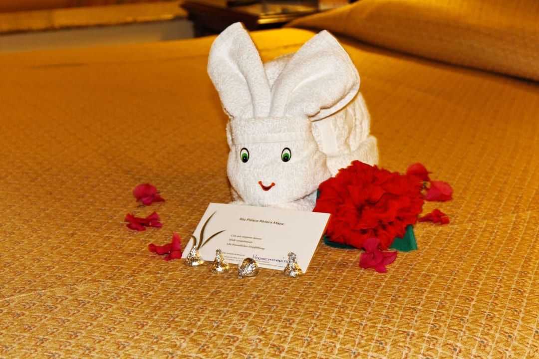 Begrüssung Hotel Riu Palace Riviera Maya