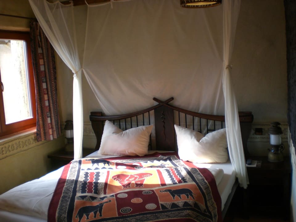 Größzügiges und bequemens Bett Hotel Matamba - Phantasialand Erlebnishotel