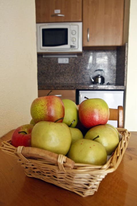 Kitchenette and Table Casa Luis Apartments