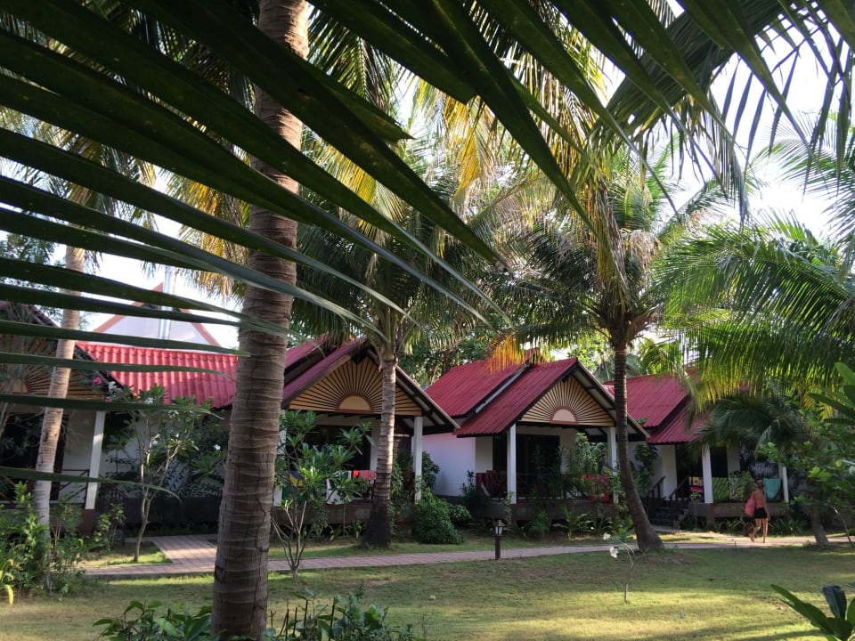 Gepflegter Garten The Noble House Beach Resort