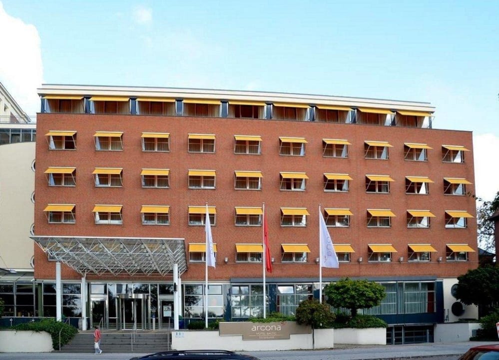 Hotel von vorn Hotel Baltic Stralsund