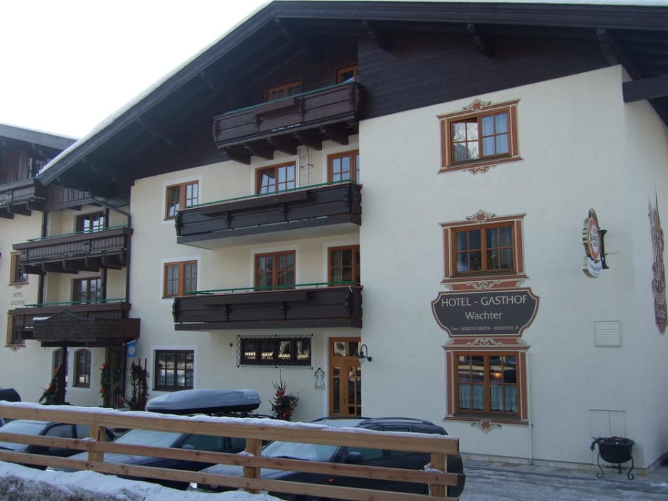 Ansicht von der Strasse Hotel Gasthof Wachter