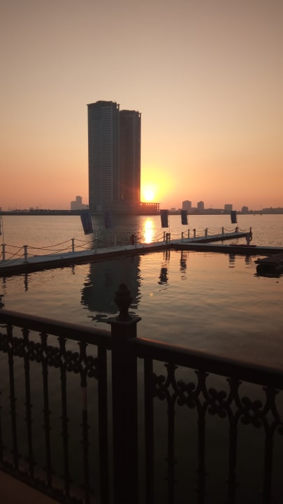 Ausblick Hilton Garden Inn Ras Al Khaimah