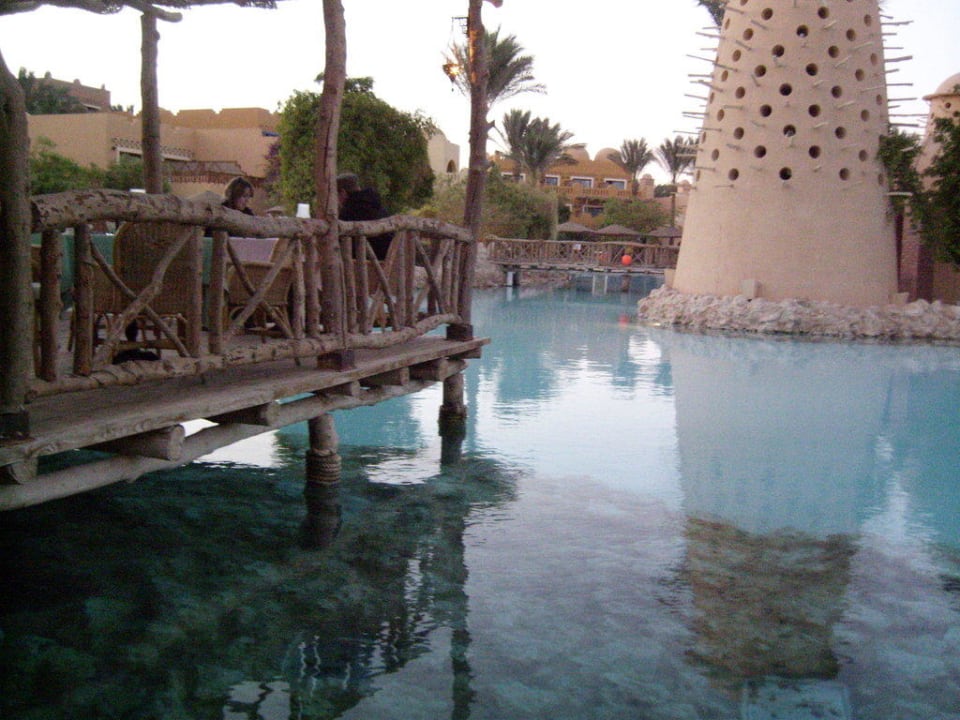 Pool beim karibischen Restaurant Makadi Palace