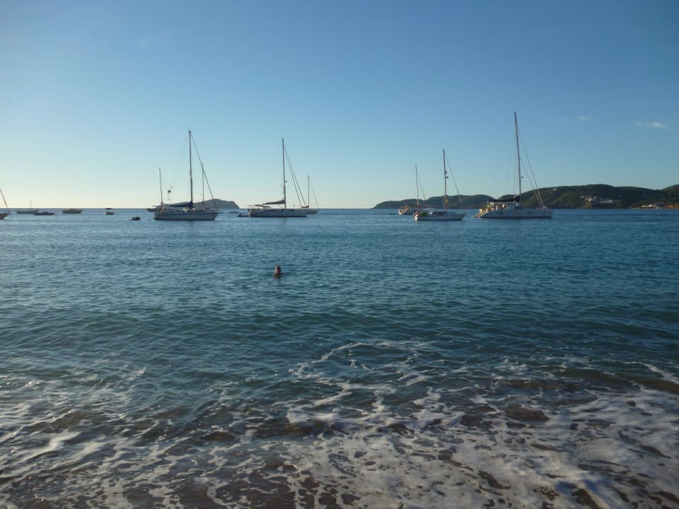 Segelboote vor dem Hotel El Somni Ibiza Dream Hotel by Grupotel