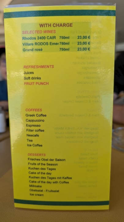 Gastro Hotel Kalithea Horizon Royal