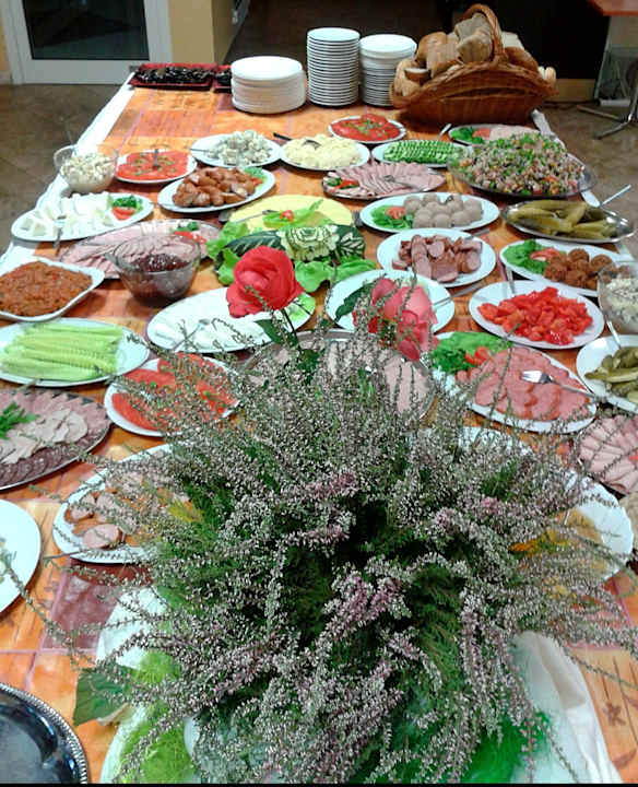 Przed sniadaniem i ... Hotel Maxim