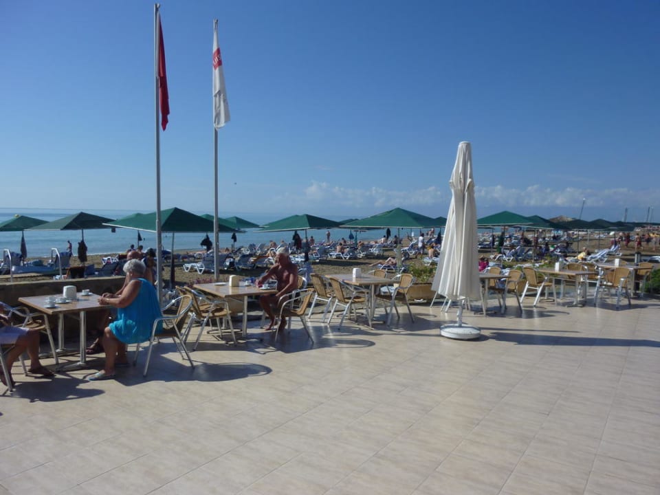 Blick von der Strandbar Kaya Belek Hotel