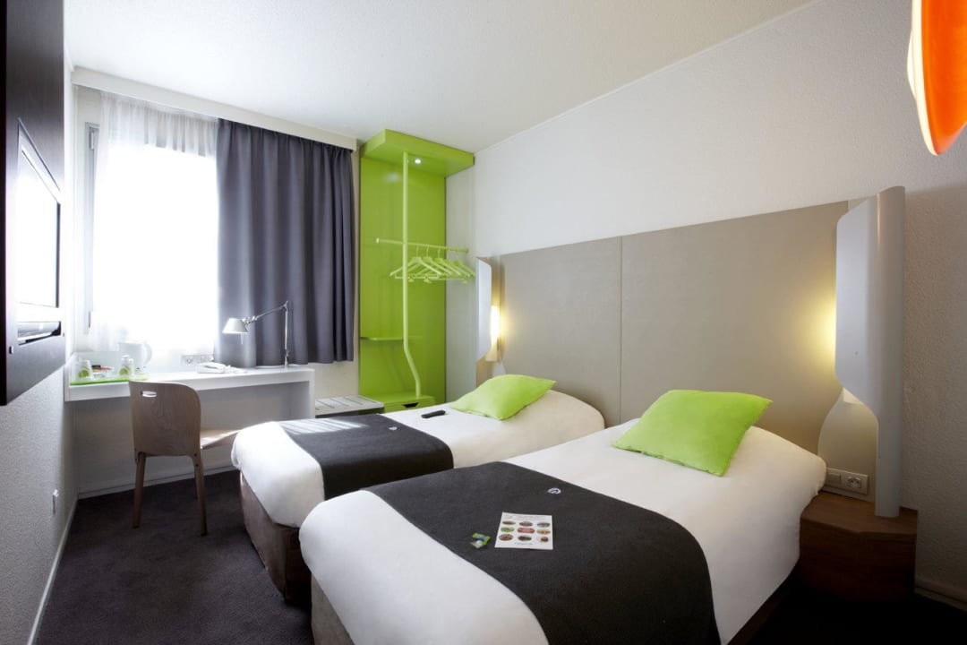 Chambre 2 lits Hotel Campanile Lyon Part Dieu