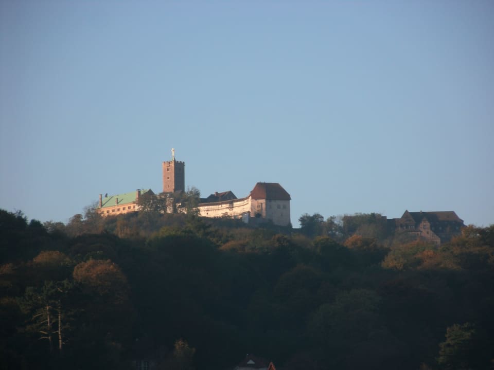 Blick auf die Wartburg Göbel's Sophien Hotel