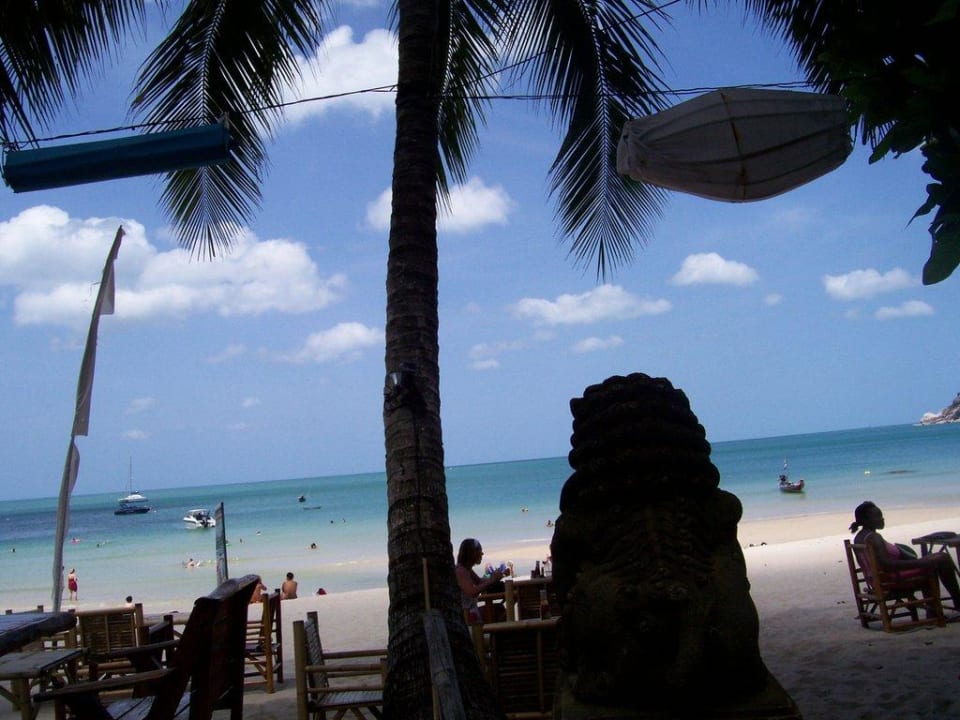 Ausblick vom Strandrestaurant Panviman Resort Koh Phangan