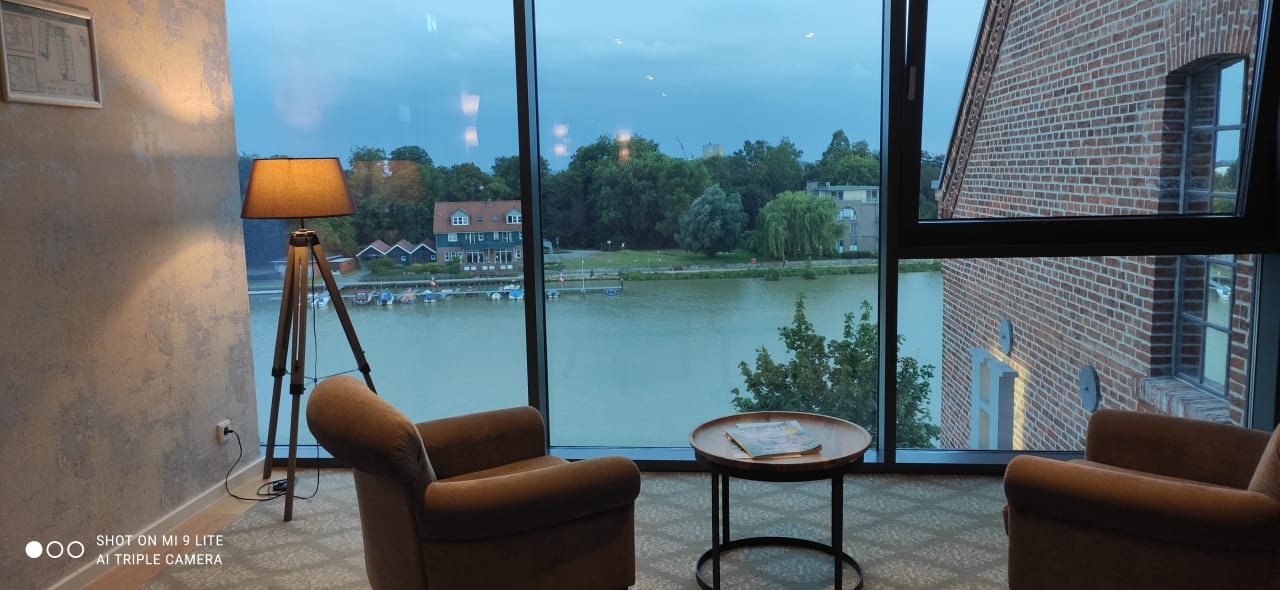 Ausblick Hotel Hafenspeicher