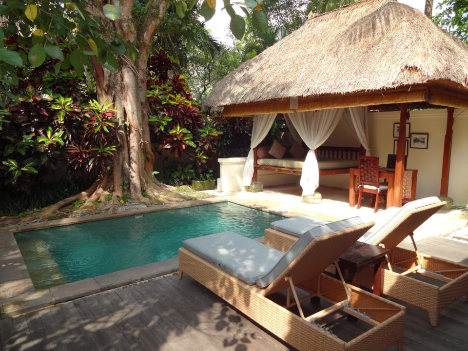 Unser Privatpool  The Ubud Village Resort & Spa