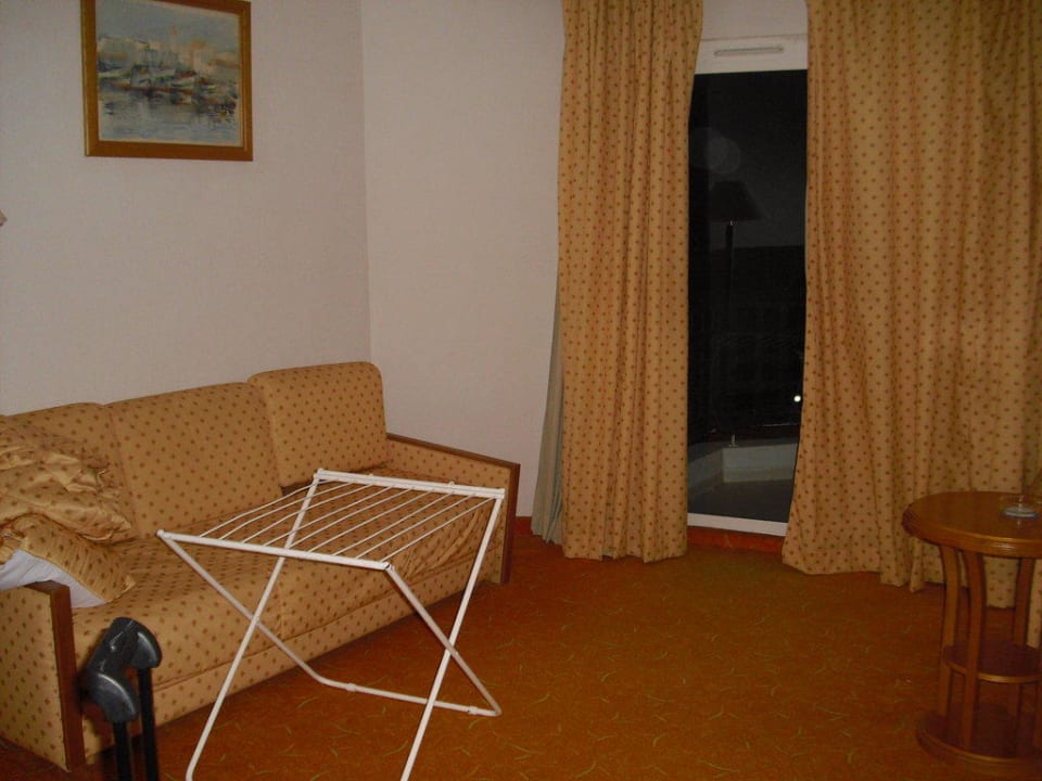 Blick Richtung Balkon Hotel El Mouradi Palm Marina