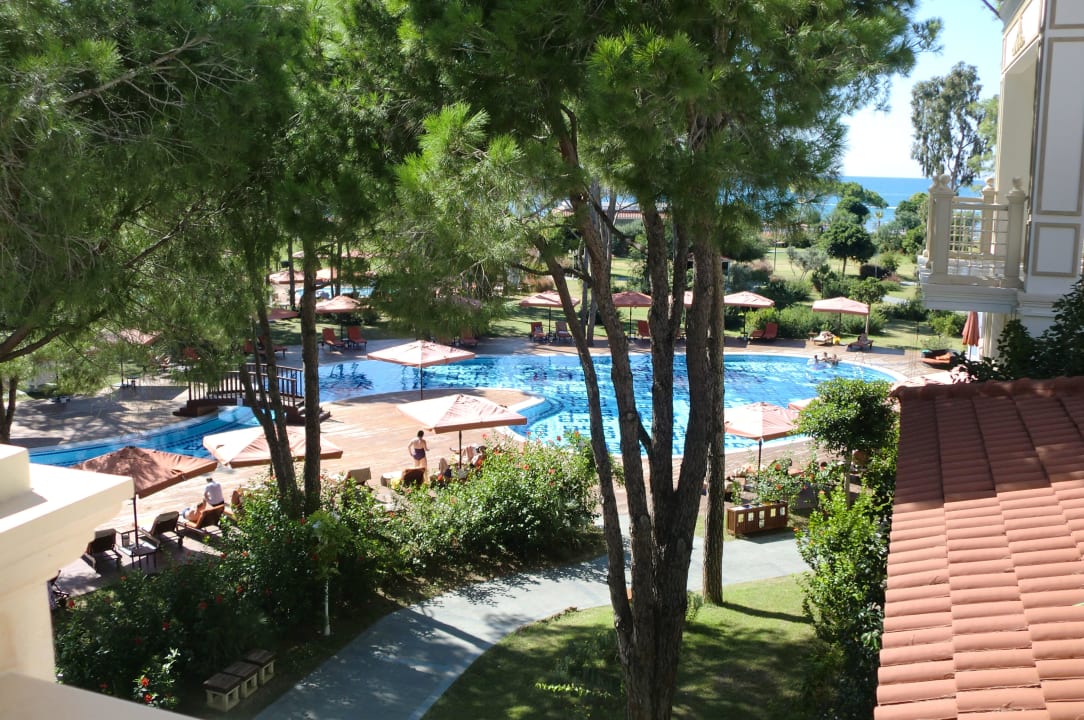 Blick auf den Pool Ali Bey Resort Sorgun