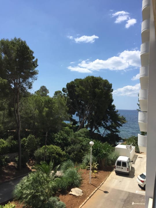 Aussicht von Seite Hipotels Eurotel Punta Rotja Golf & Spa