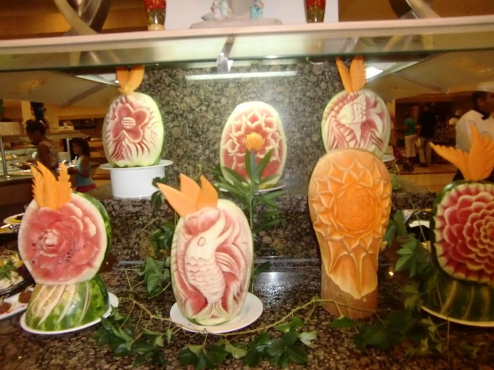 Dekoratives Essen Fame Residence Lara & Spa