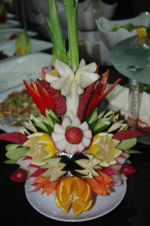 Deko am Büffet Ephesia Holiday Beach Club