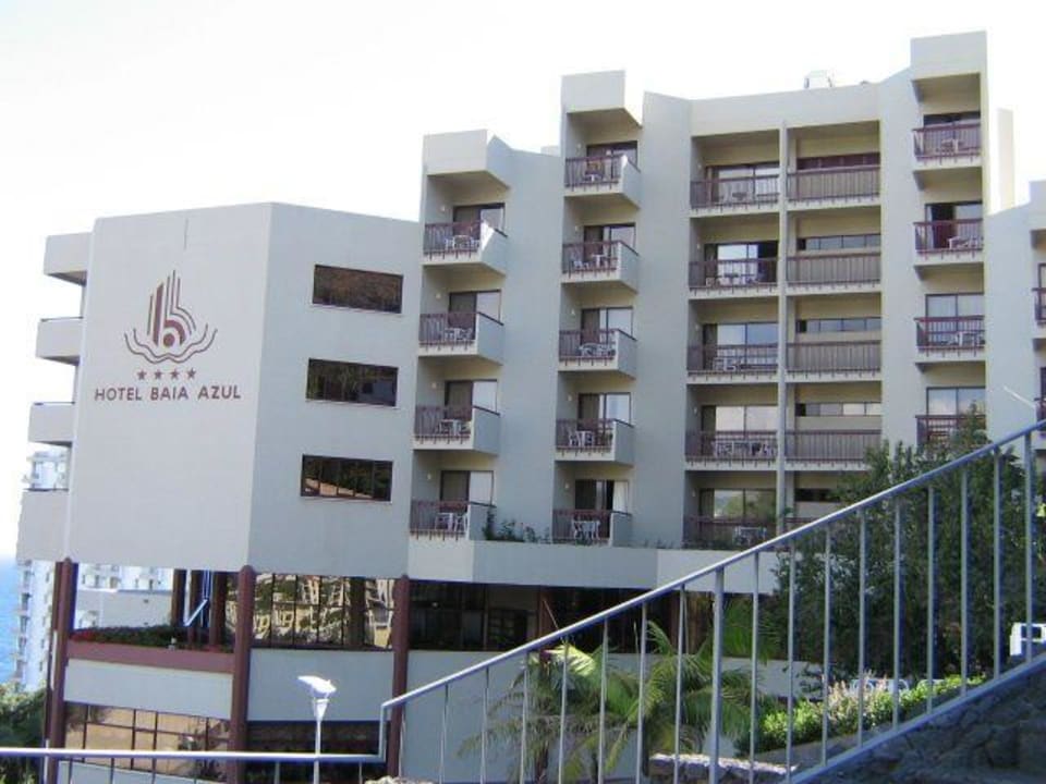 Outside Hotel Baia Azul