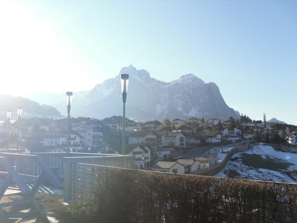 Blick von der Dachterrasse Hotel Lamm