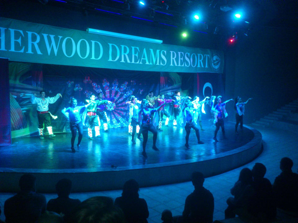 Abendshow in der Arena Sherwood Dreams Resort
