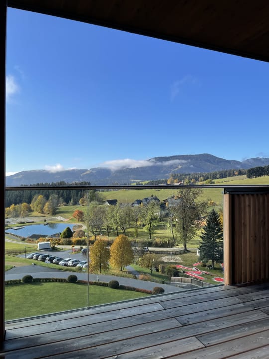 Ausblick Dorfhotel Fasching