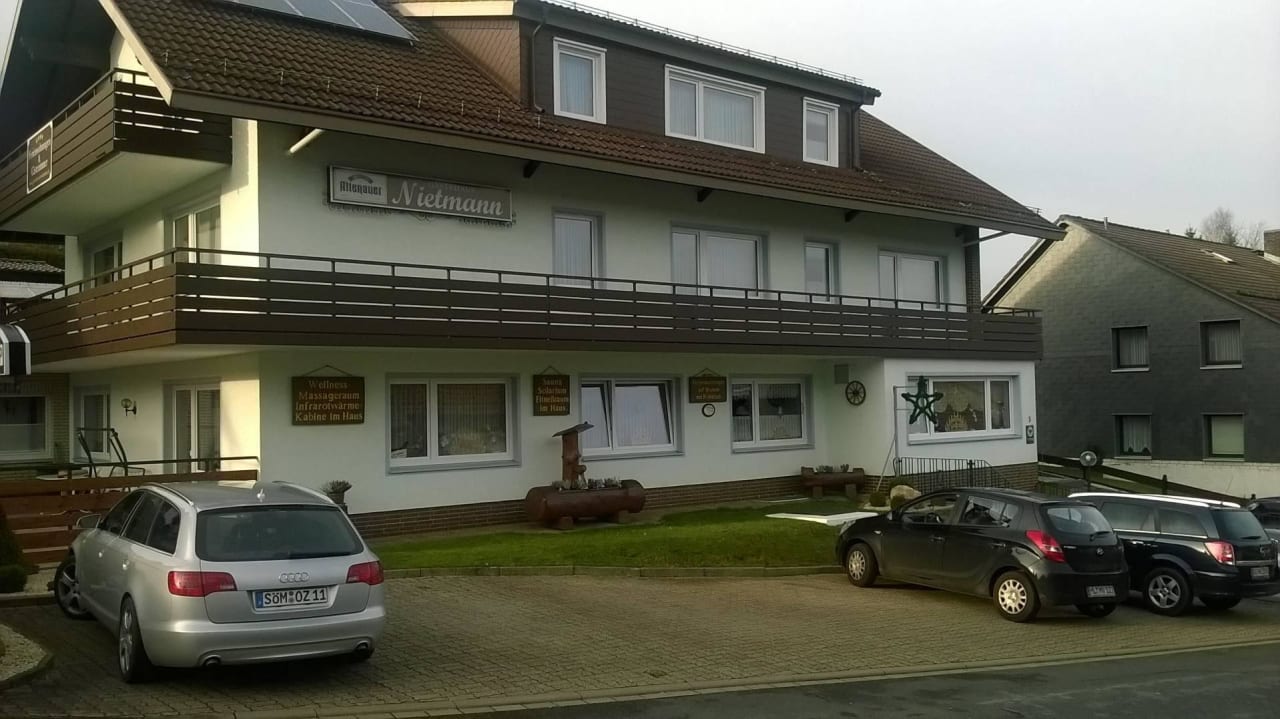 Frontansicht Gästehaus Nietmann
