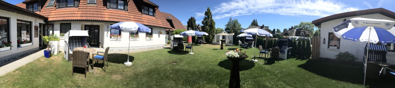 Gartenanlage Pension Windrose