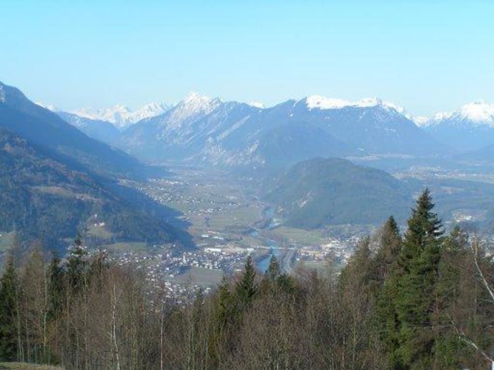 Blick vom Hotel ins Inntal Hotel Inntaler Hof