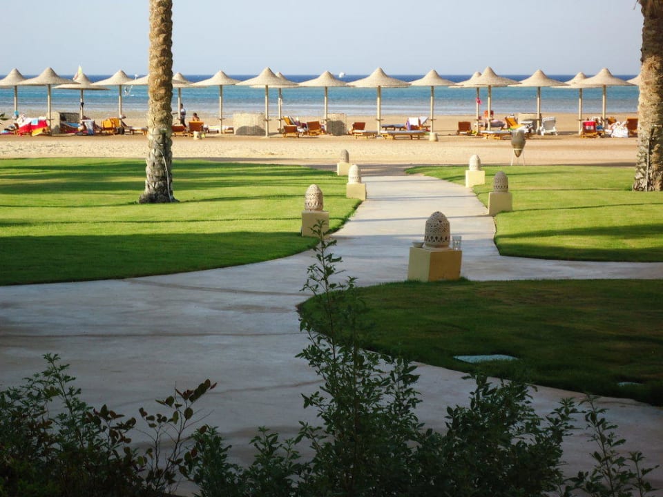 Blick vom Balkon Stella Beach Resort & Spa Makadi Bay