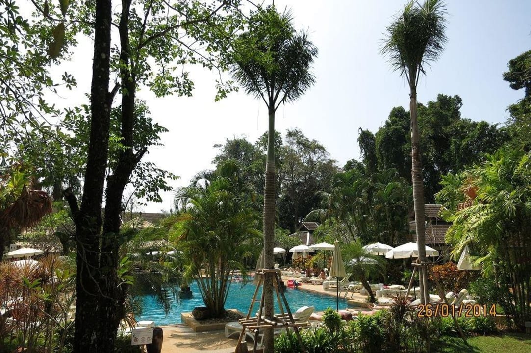 Garten mit Fun-Pool The Leaf on The Sands by Katathani