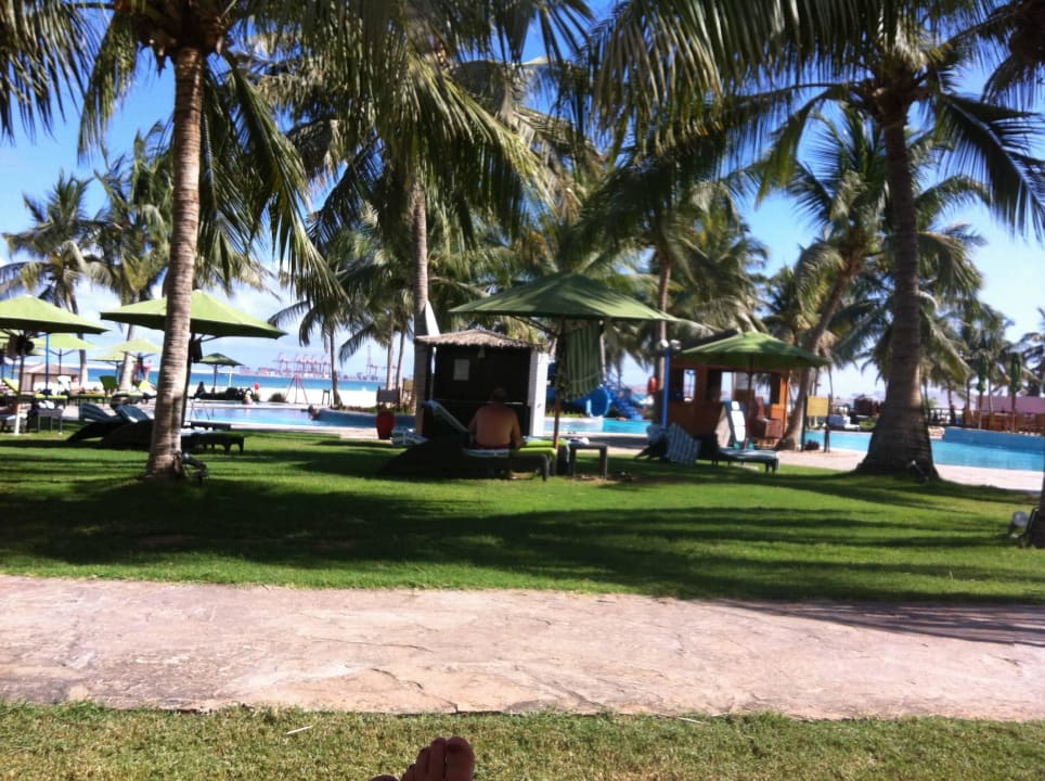 Poolbereich Hilton Salalah  Resort