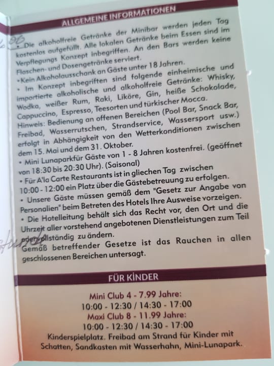 Sonstiges Belek Beach Resort Hotel