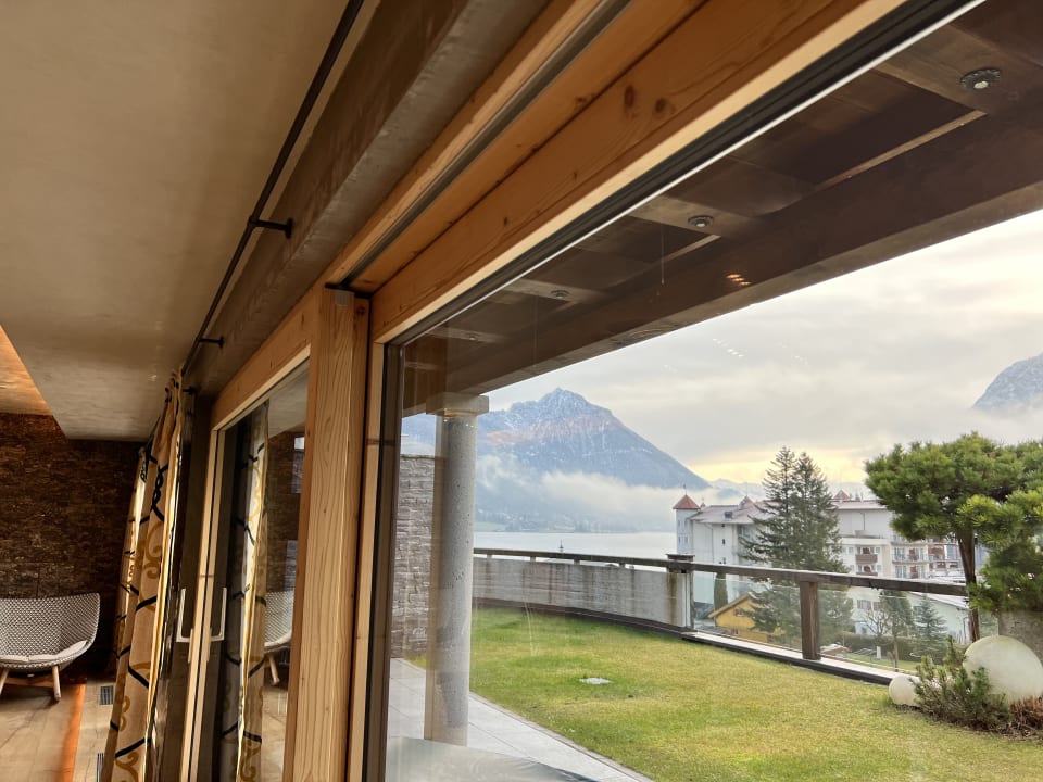 Ausblick Das Karwendel - Ihr Wellness Zuhause am Achensee