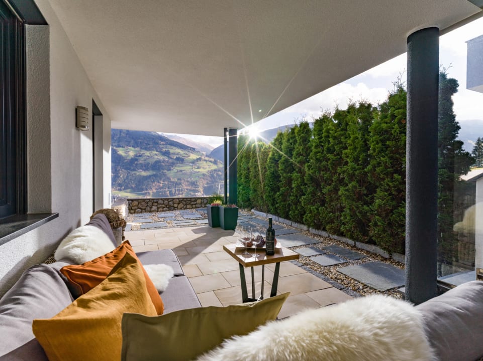 Gartenanlage Van's Place Apartment Kaltenbach