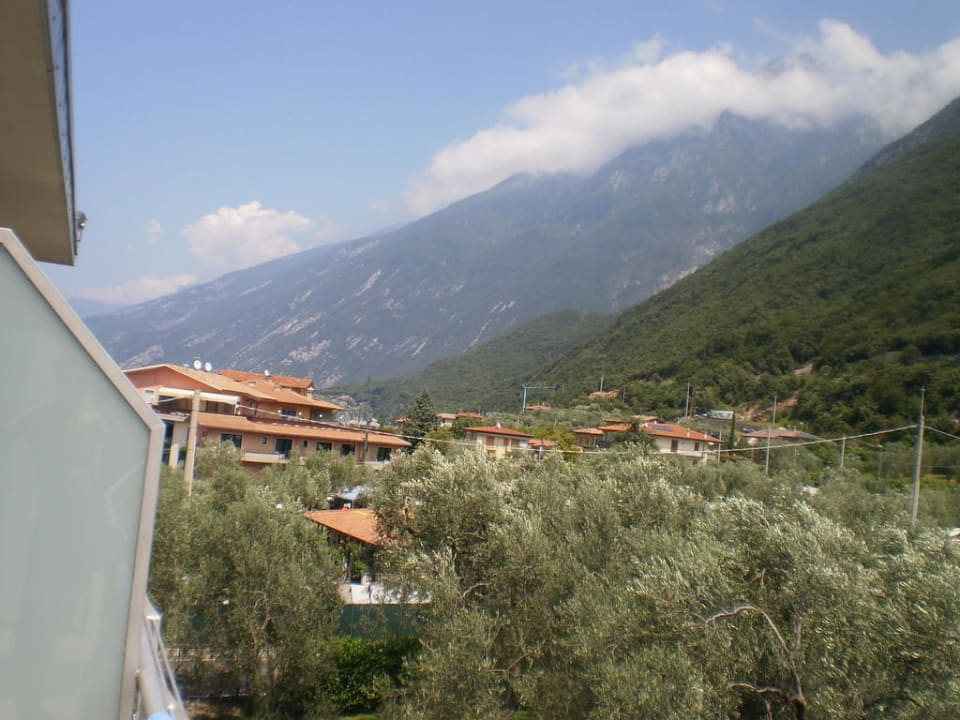 Ausblick vom Balkon. Hotel Campagnola