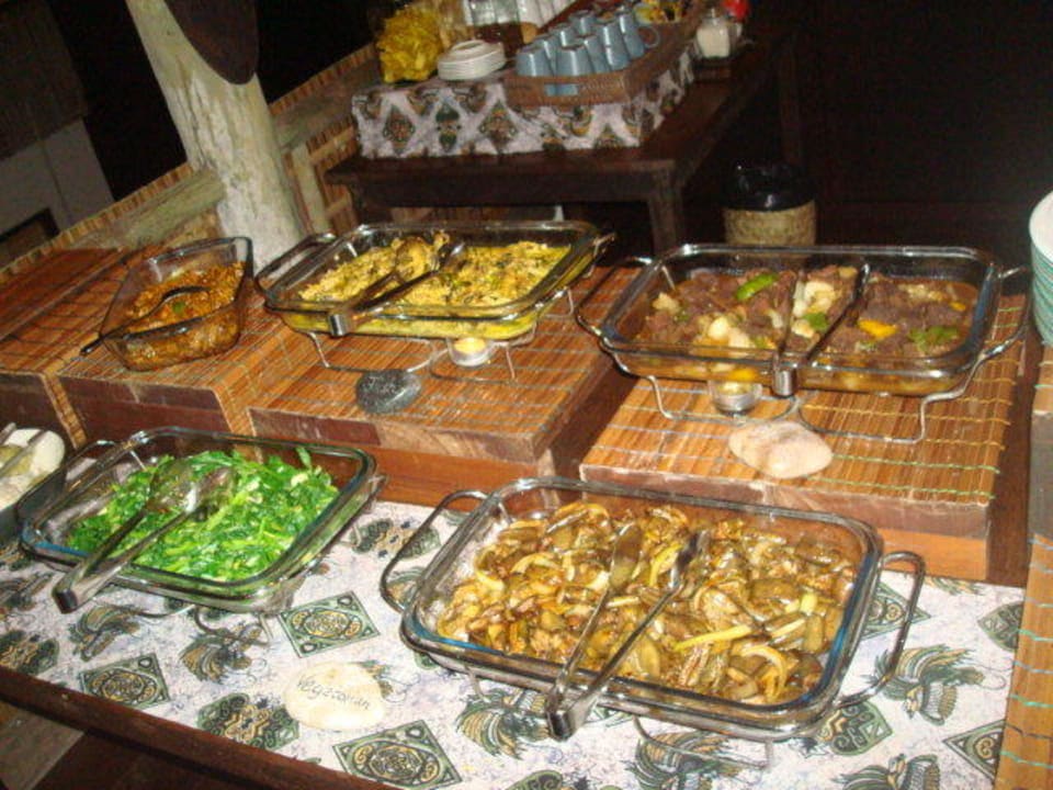 Leckeres Buffet Sorido Bay Resort