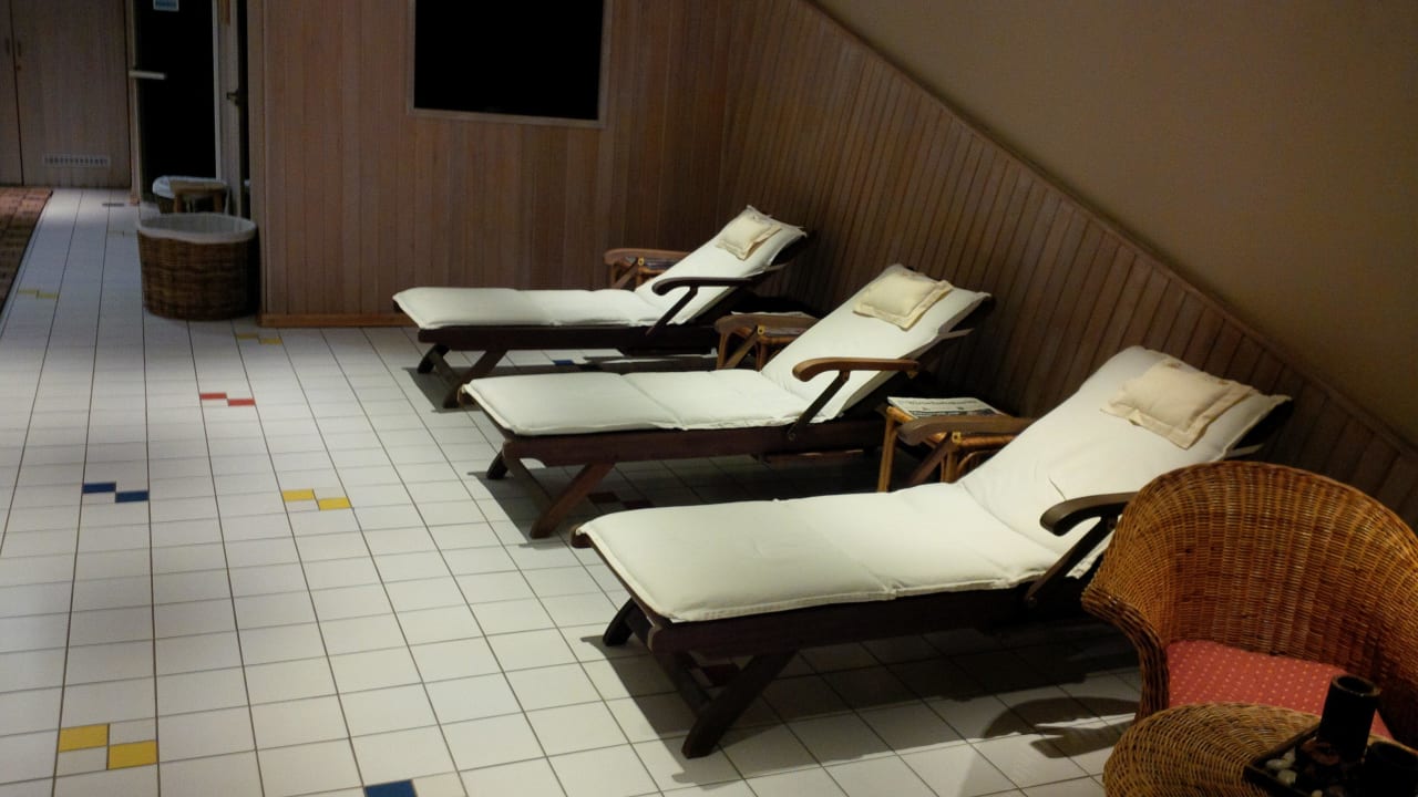 Saunabereich im Untergeschoss Hotel NH Frankfurt Airport