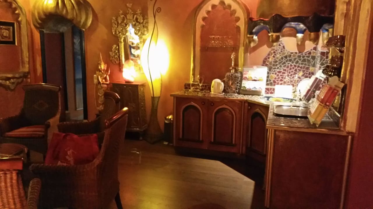 Indische Teebar Hotel Bergknappenhof