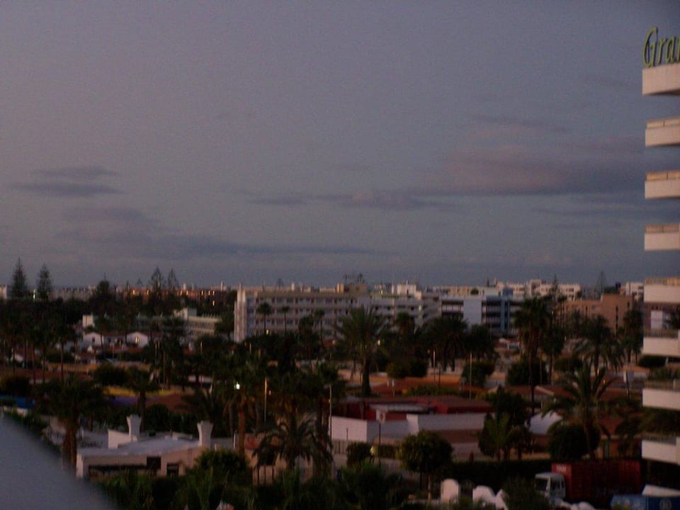 Blick vom Balkon Abora Buenaventura by Lopesan Hotels