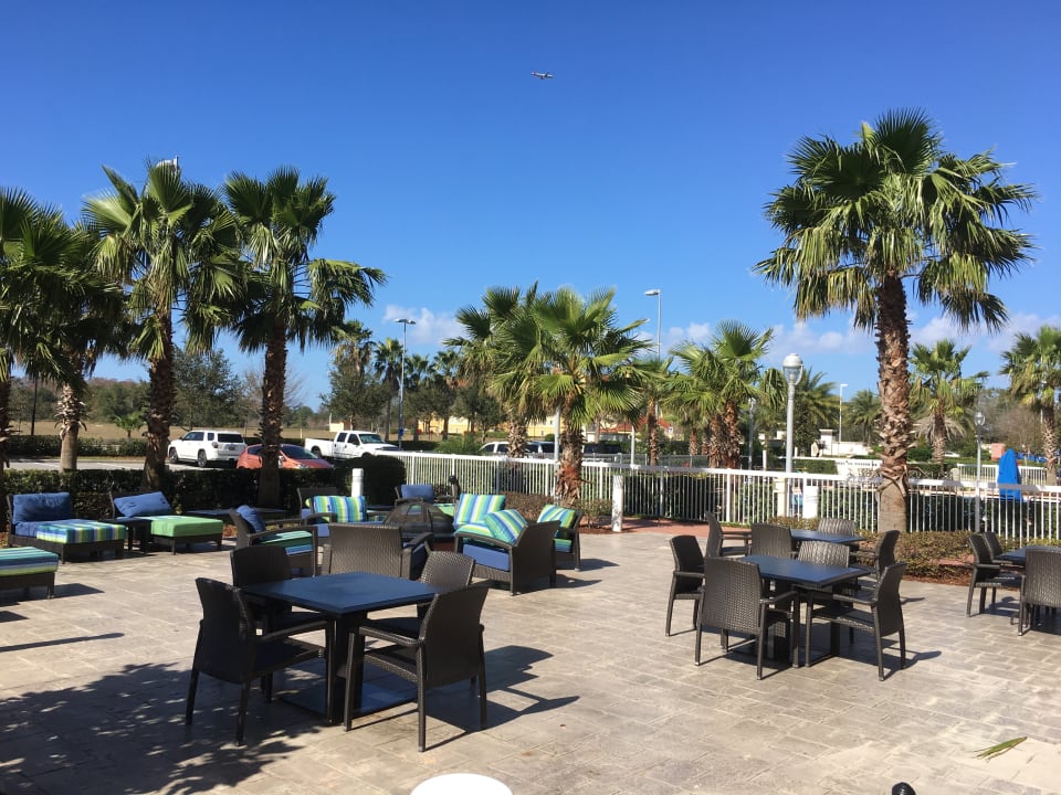 Terrasse  Hampton Inn & Suites Orlando Airport @ Gateway Village