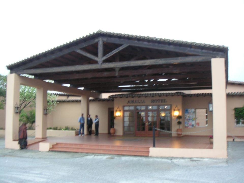 Eingang Hotel Hotel Amalia Kalambaka