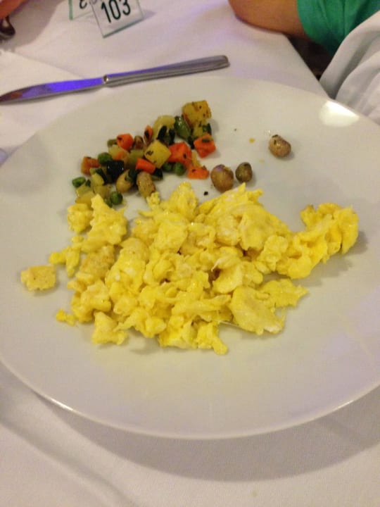 Rühreei mit Gemüse Hotel Anny