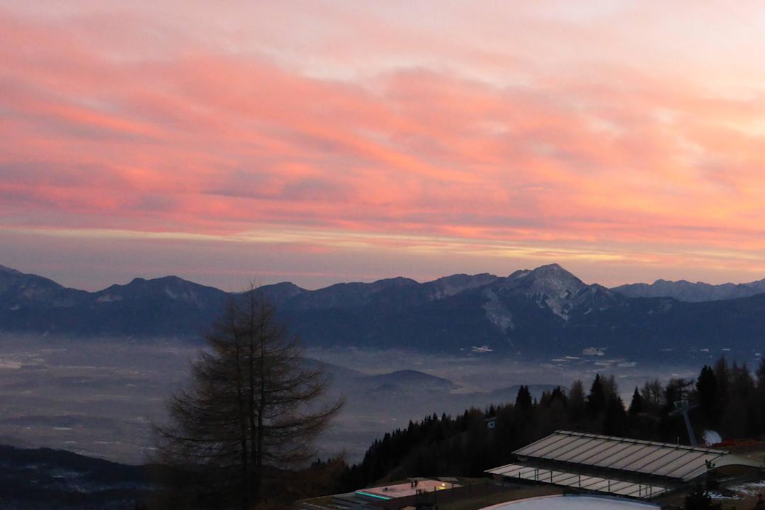 Ausblick vom Zimmer Mountain Resort Feuerberg