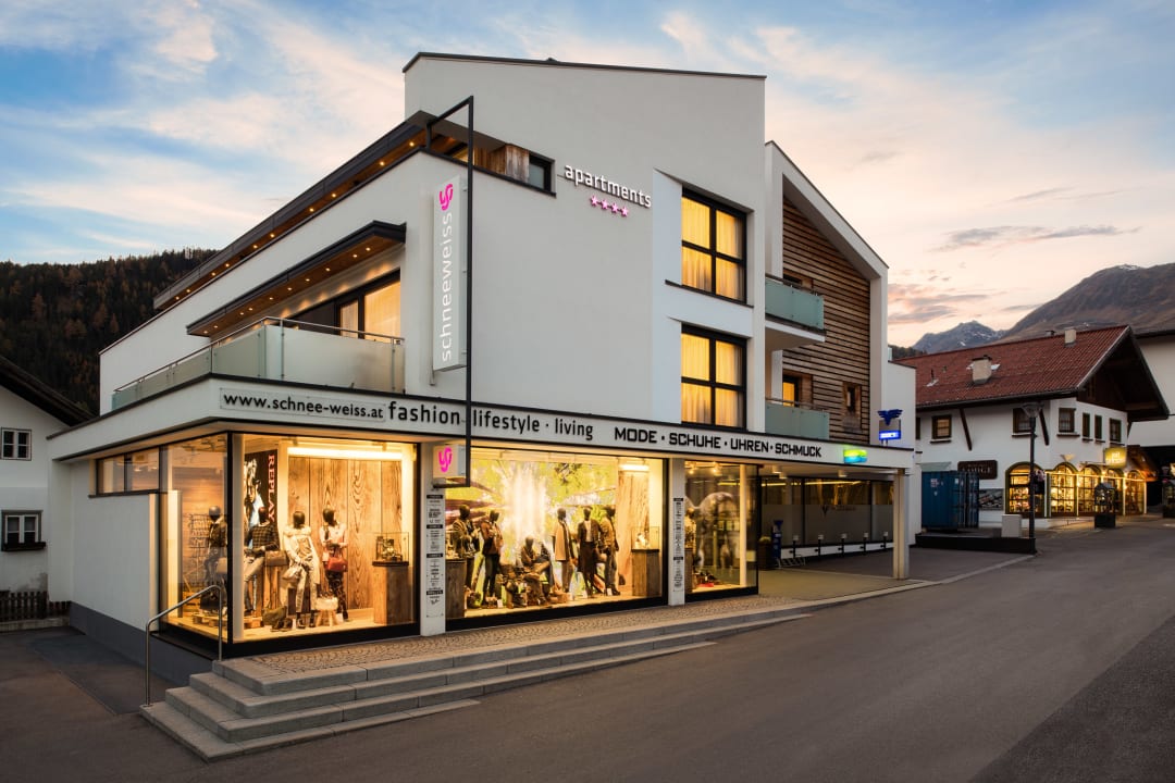 Außenansicht Schneeweiss Lifestyle Apartments