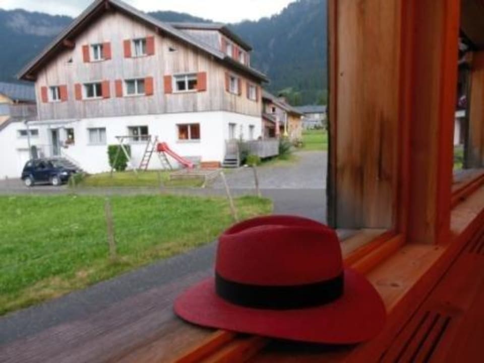 Am Nazeshus in Richtung Rossalp... Hotel Kanisfluh