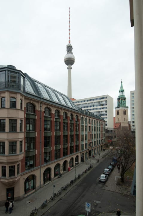 Blick aus dem Fenster Classik Hotel Alexander Plaza