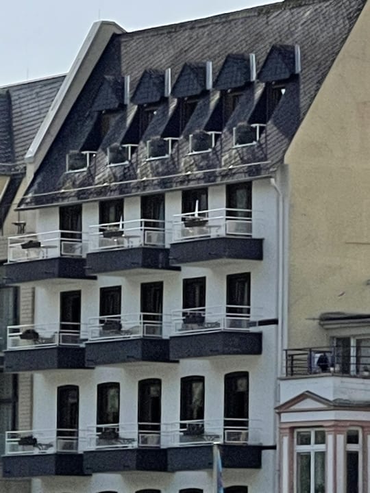 Außenansicht Rheinhotel Lilie